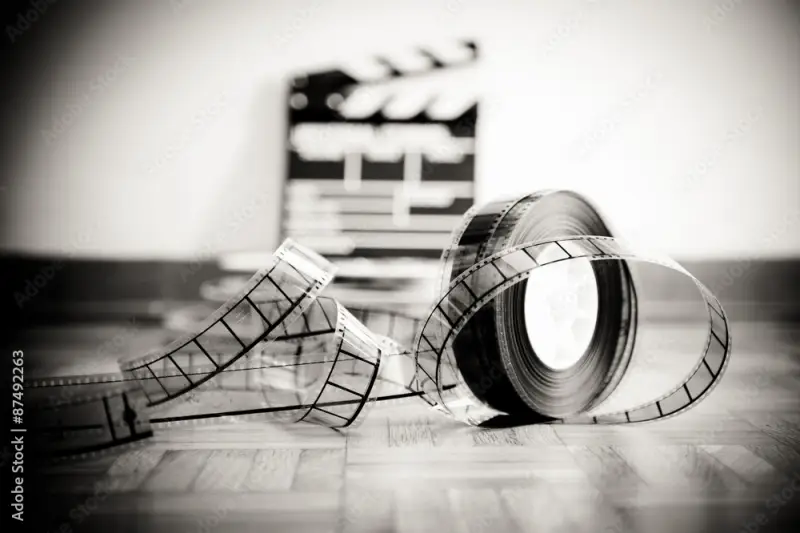 电影场记板与拍摄现场 - 吃瓜视频